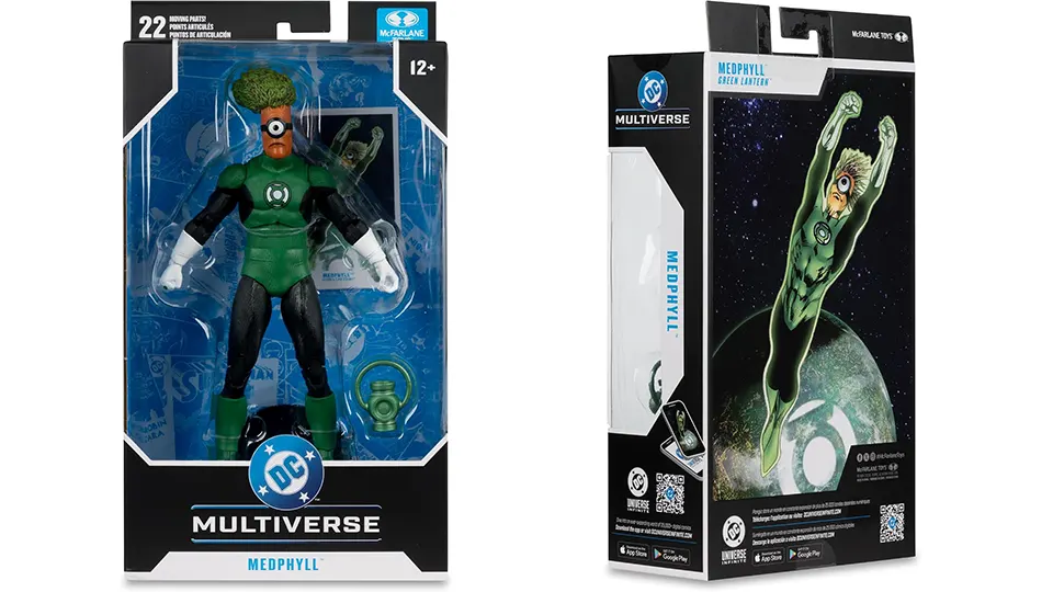 McFarlane Green Lantern Corps Figures Finally Build the Corps 8 Medphyll McFarlane Toys- DC Multiverse Green Lantern Corps