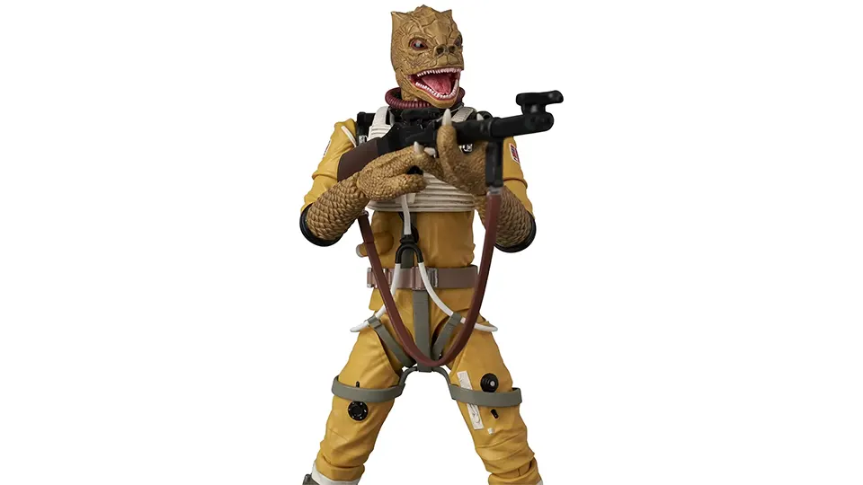 MAFEX Bossk Star Wars Figure Finally Builds Out Vader’s Bounty Hunters 3 action figure mafex star wars bossk