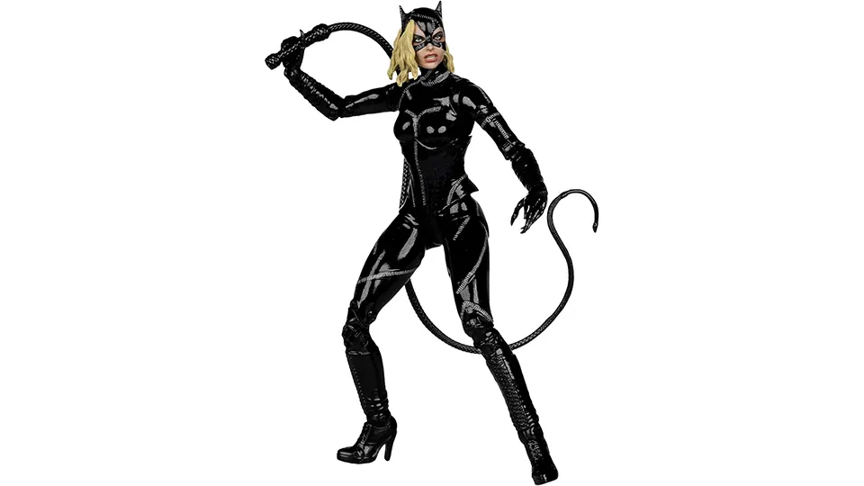 McFarlane Battle Damaged Catwoman Figure Gives Selina a Rougher Look 7 batman returns catwoman figure dc multiverse