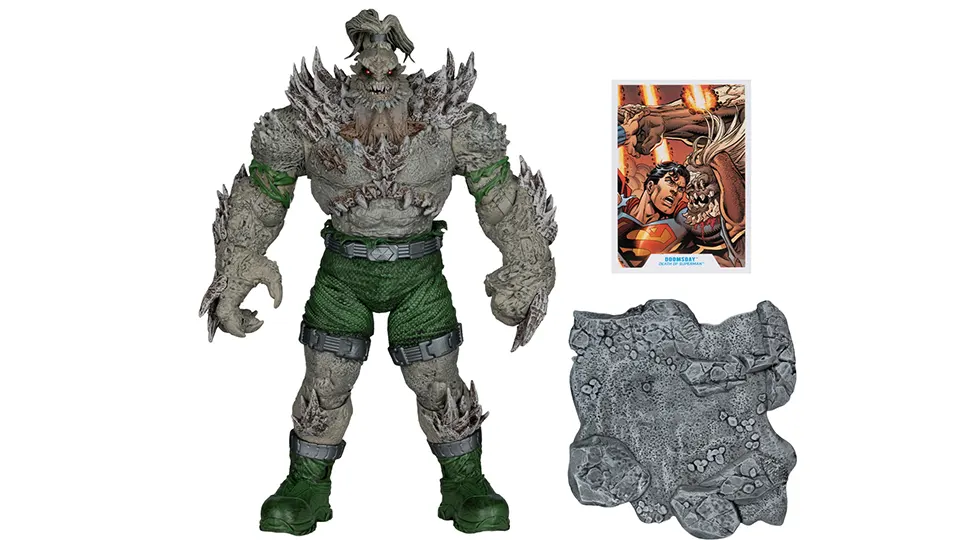 McFarlane Gold Label Figure Guide: Catwoman, Robin, Bane and Doomsday 9 gold label figure guide doomsday