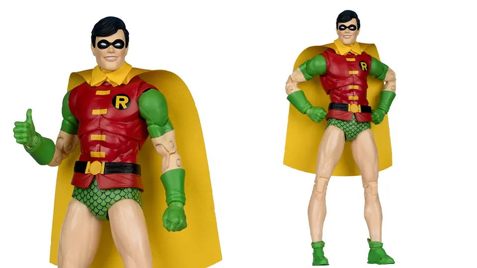 McFarlane Gold Label Figure Guide: Catwoman, Robin, Bane and Doomsday 6 old label figure guide robin