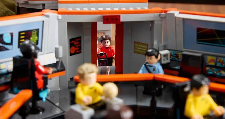 lego star trek enterprise bridge set box