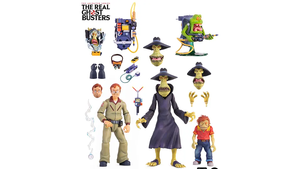 Mondo Louis Tully & Grundel 1/12 Scale Figure Set Brings the Weird Stuff 3 louis tully grundel figure set the real ghostbusters