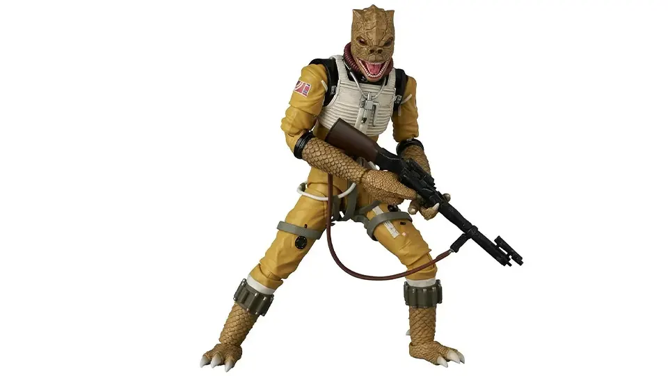MAFEX Bossk Star Wars Figure Finally Builds Out Vader’s Bounty Hunters 9 mafex bossk star wars figure