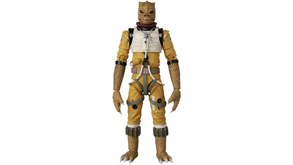 MAFEX Bossk Star Wars Figure Finally Builds Out Vader’s Bounty Hunters 4 mafex figure medicom bossk