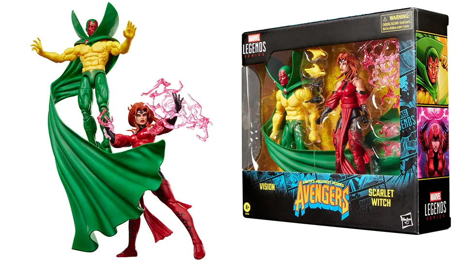 marvel legends vision scarlet witch 2 pack