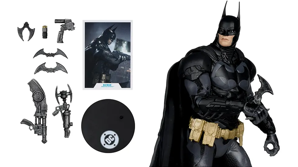 McFarlane Batman Arkham Knight Figure Gets a Gadget Upgrade 4 mcfarlane toys dc multiverse batman arkham knight 7 inch action figure review