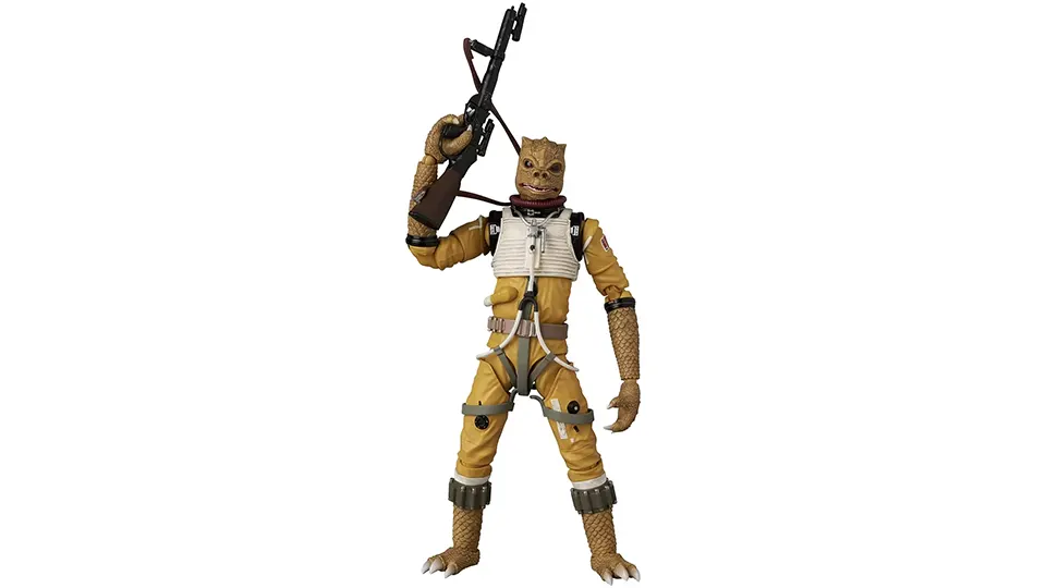 MAFEX Bossk Star Wars Figure Finally Builds Out Vader’s Bounty Hunters 5 medicom bossk