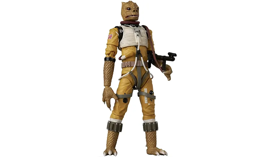 MAFEX Bossk Star Wars Figure Finally Builds Out Vader’s Bounty Hunters 7 medicom star wars bossk