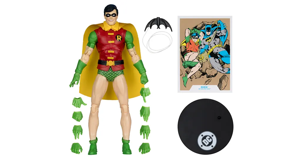 McFarlane Gold Label Figure Guide: Catwoman, Robin, Bane and Doomsday 7 robin gold label figure guide
