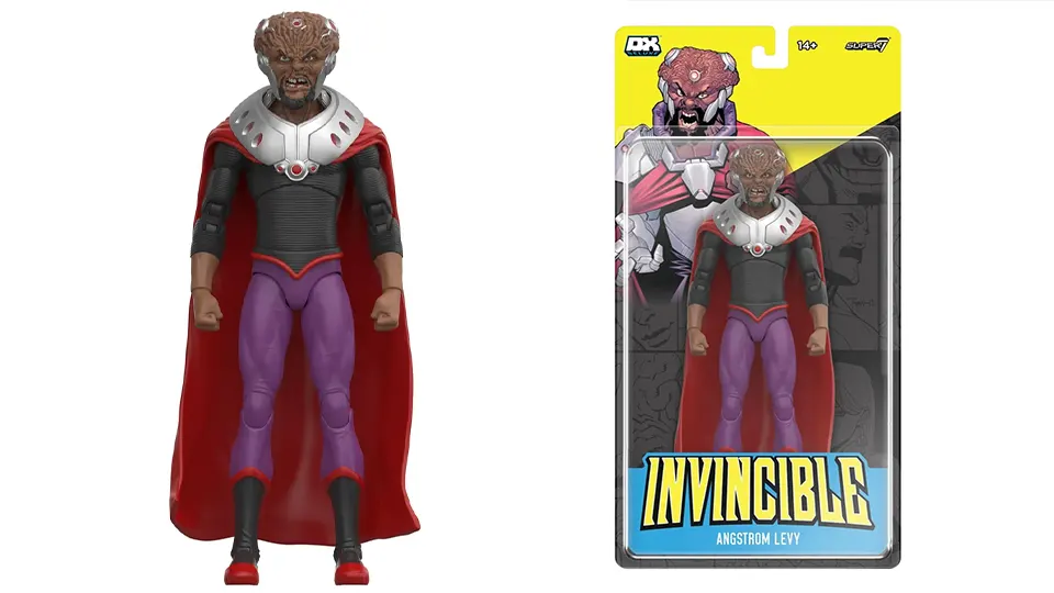 Super7 Invincible Wave 1 Figures Bring Four Comic Heavy Hitters 8 Angstrom Levy super7 invincible figure