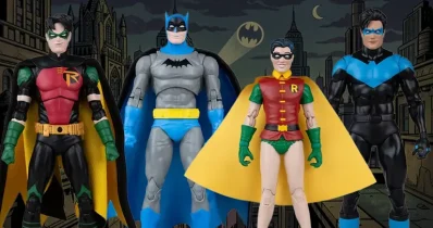 McFarlane Page Punchers Batman Nightwing and Robin