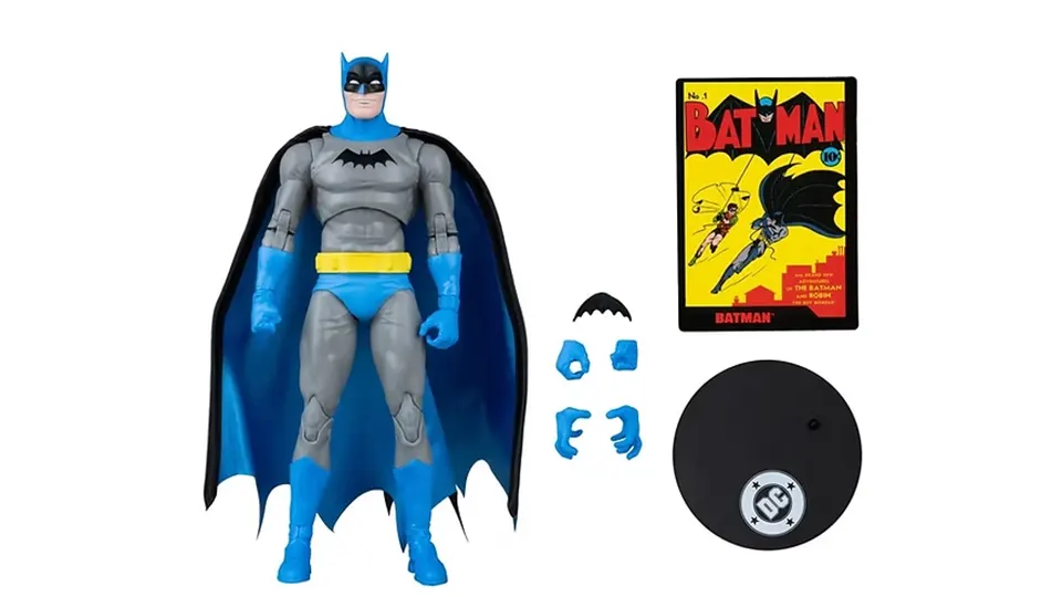 McFarlane Page Punchers Batman, Nightwing & Robin First Look 4 dc direct page punchers batman figure