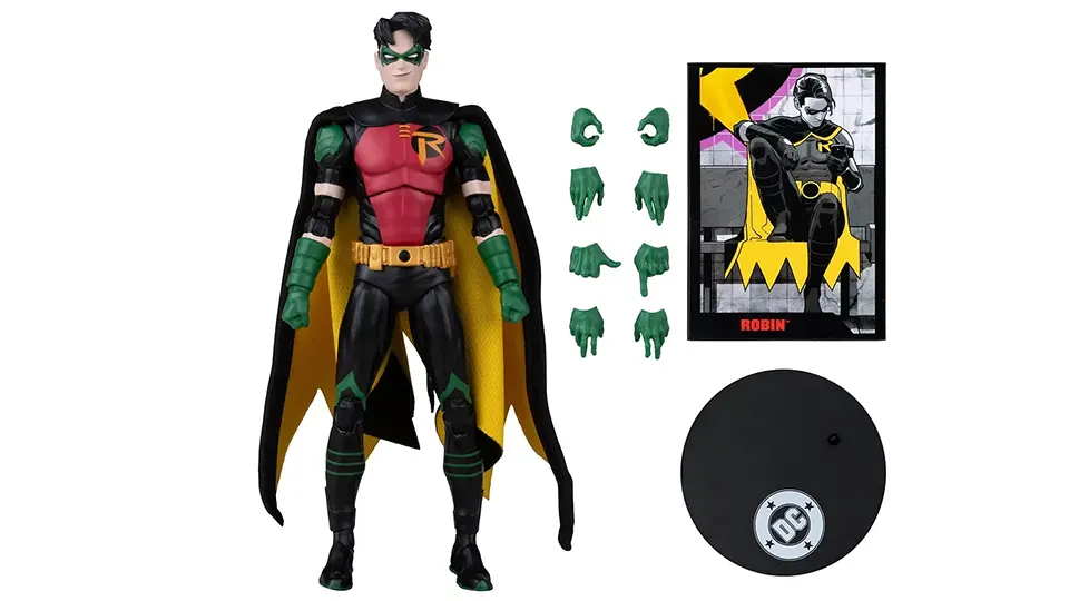 McFarlane Page Punchers Batman, Nightwing & Robin First Look 10 dc direct page punchers nightwing robin figure
