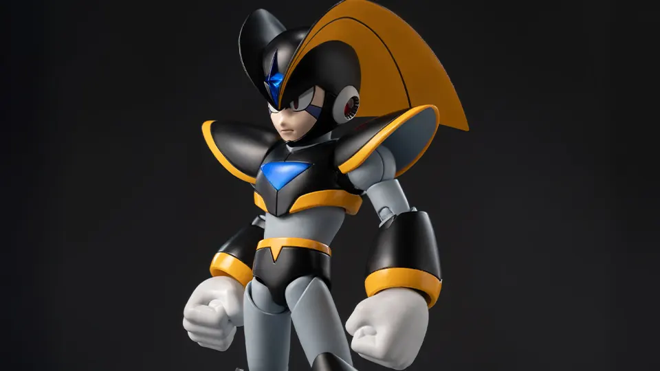figure mega man bass threezero