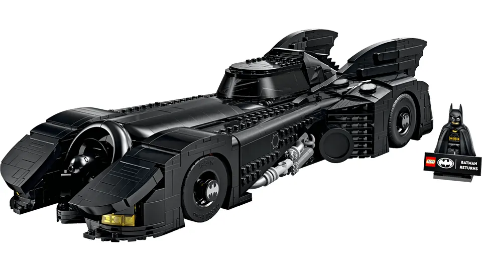 lego michael keaton batmobile