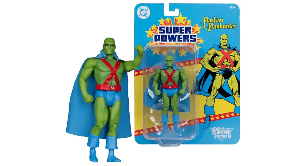 McFarlane DC Super Powers Final Wave: Six Figures to Finish the Line 4 mcfarlane dc super powers final wave Martian Manhunter