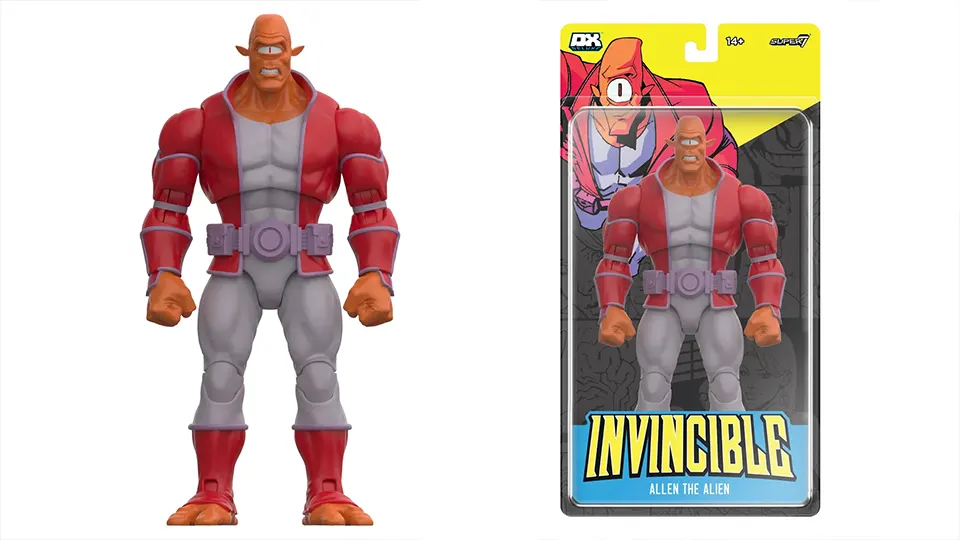 Super7 Invincible Wave 1 Figures Bring Four Comic Heavy Hitters 6 super7 invincible allen the alien figure