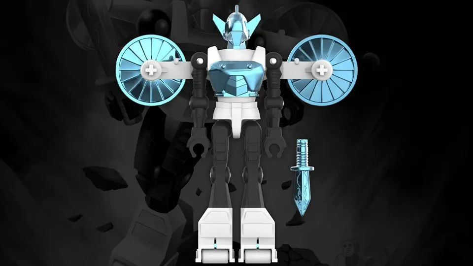 Super7 Micronauts ReAction+ Figures Add Clear Time Traveler and Acroyear 3 super7 micronauts acroyear figure