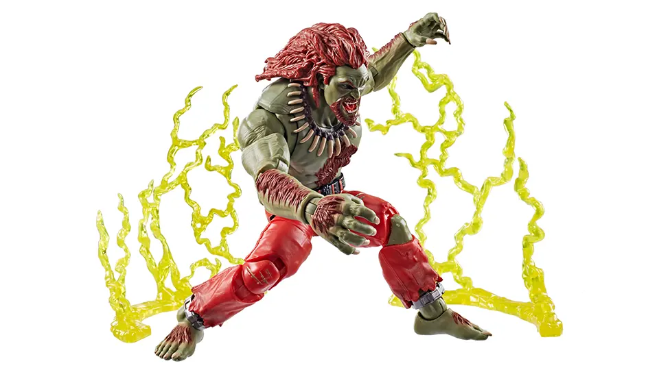 Hasbro Street Fighter Wave 2 Reveals Guile, M. Bison, Dark Ryu and Blanka 13 Hasbro Blanka action figure street fighter movie