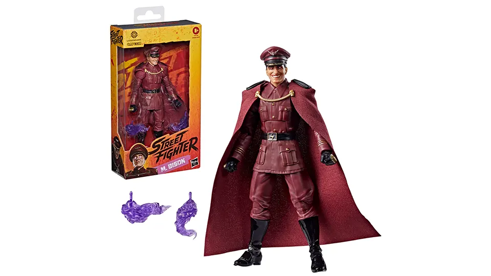 Hasbro Street Fighter Wave 2 Reveals Guile, M. Bison, Dark Ryu and Blanka 6 Hasbro M Bison action figure street fighter