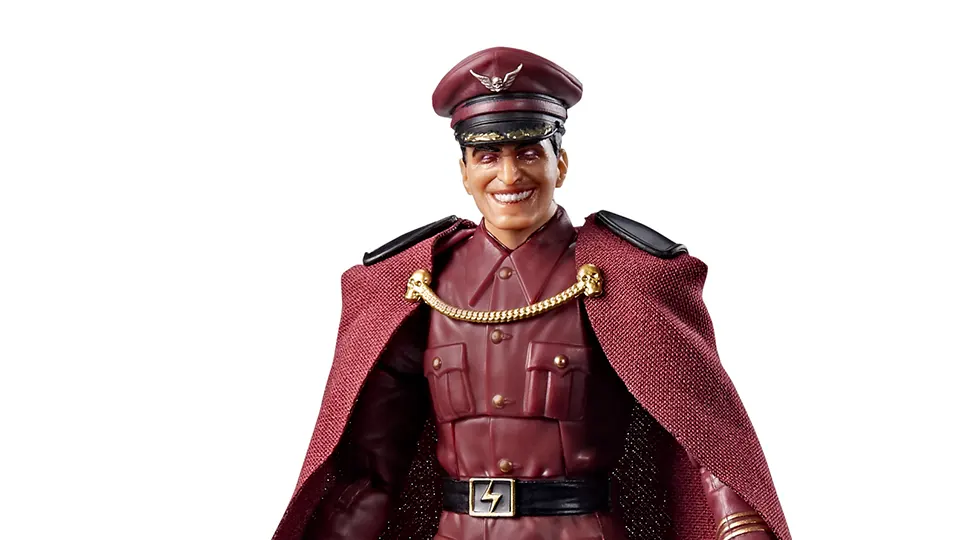Hasbro Street Fighter Wave 2 Reveals Guile, M. Bison, Dark Ryu and Blanka 8 Hasbro M Bison action figure
