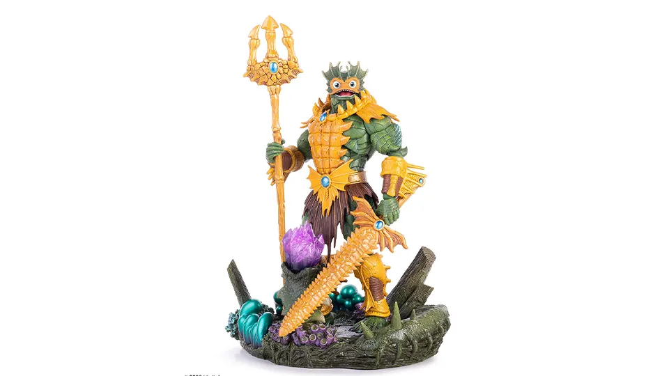 Mondo 200X Mer-Man Figure Brings Four Faces of Evil 8 Motu Mer-Man 200X mondo