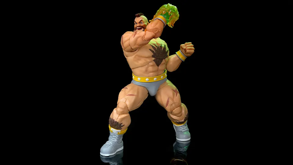 Jada Toys Zangief Player 2 Figure Revealed for Ultra Street Fighter II 6 Player 2 Jada Toys Zangief street fighter 2