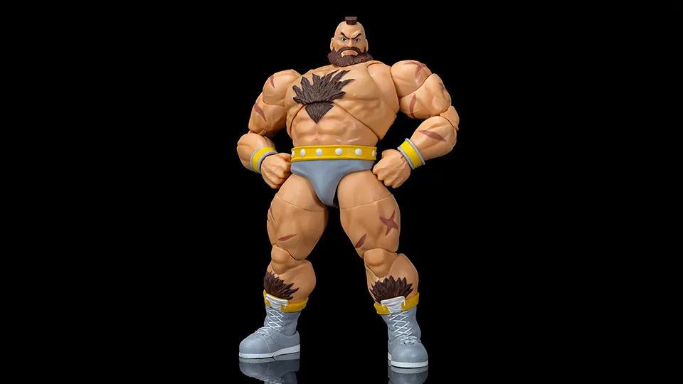 Jada Toys Zangief Player 2 Figure Revealed for Ultra Street Fighter II 3 Player 2 Jada Toys Zangief