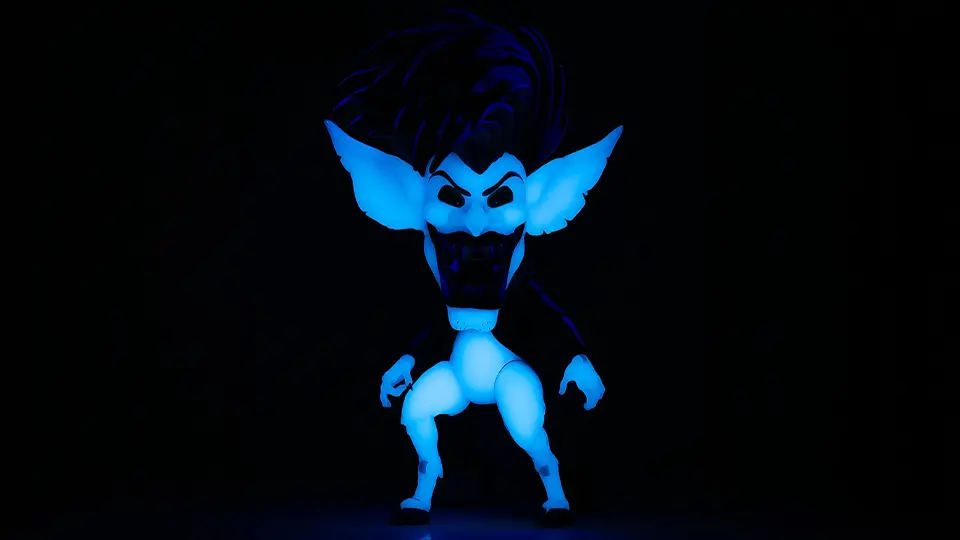 Mondo Real Ghostbusters Boogieman Figure Gets a Glow-in-the-Dark Edition 11 glow in the dark blue figure the real ghostbusters s