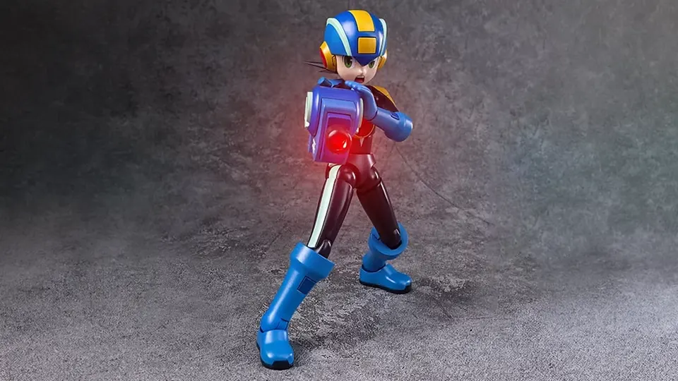 Hiya Toys MegaMan.EXE Figure Brings Battle Network to Life 6 hiya exquisite basic megaman exe