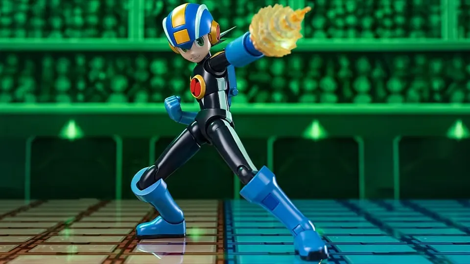 Hiya Toys MegaMan.EXE Figure Brings Battle Network to Life 2 hiya toys megaman exe figure
