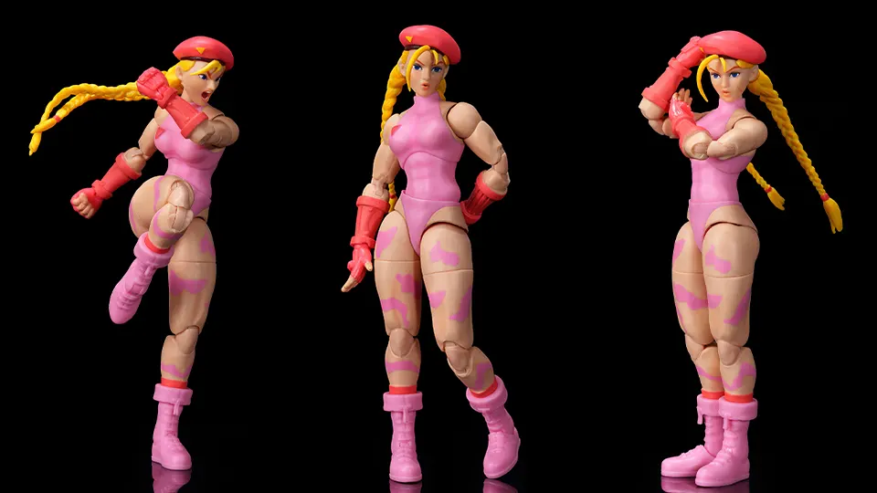 Jada Toys Cammy Player 2 Gets a New Pink Walmart Exclusive 7 jada toys street fighter 2 cammy player 2 walmart exclusive