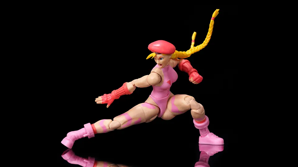 Jada Toys Cammy Player 2 Gets a New Pink Walmart Exclusive 2 jada toys street fighter cammy walmart exclusive