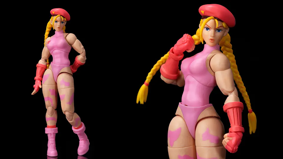 Jada Toys Cammy Player 2 Gets a New Pink Walmart Exclusive 8 jada toys street fighter ii cammy player 2 walmart exclusive