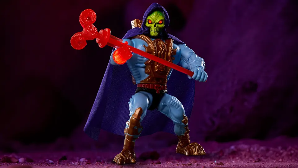masters of the universe laser light skeletor guide origins