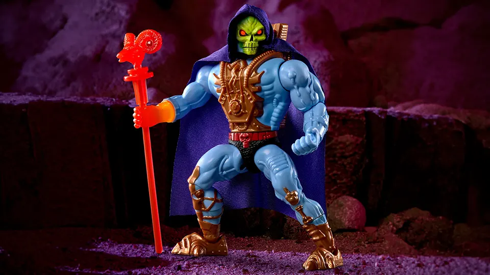 masters of the universe laser light skeletor guide