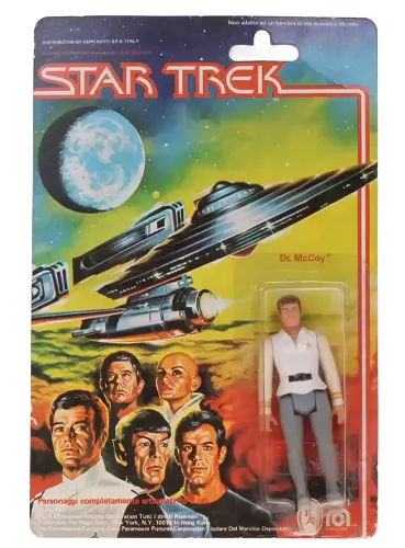 mego star trek the motion picture card