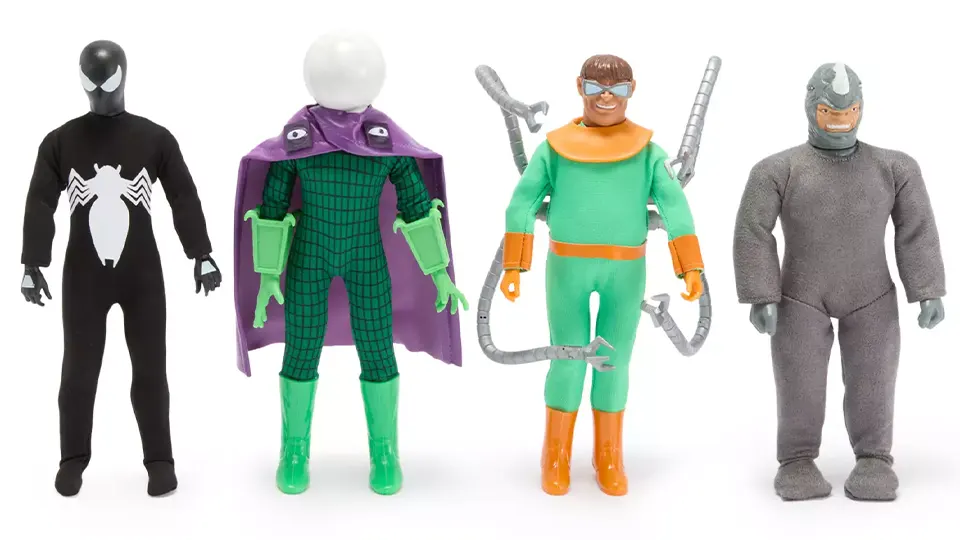Mego Spider-Man 8 Inch Action Figure Set 2 Brings Back Four Marvel Classics 7 spider-man worlds greatest super-heroes mego