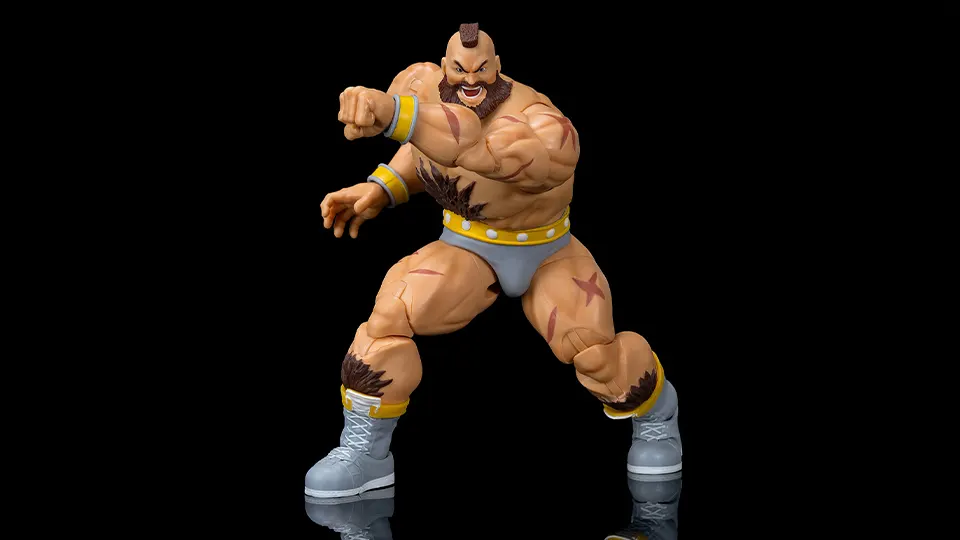 Jada Toys Zangief Player 2 Figure Revealed for Ultra Street Fighter II 4 zangief player 2 action figure f jada toys