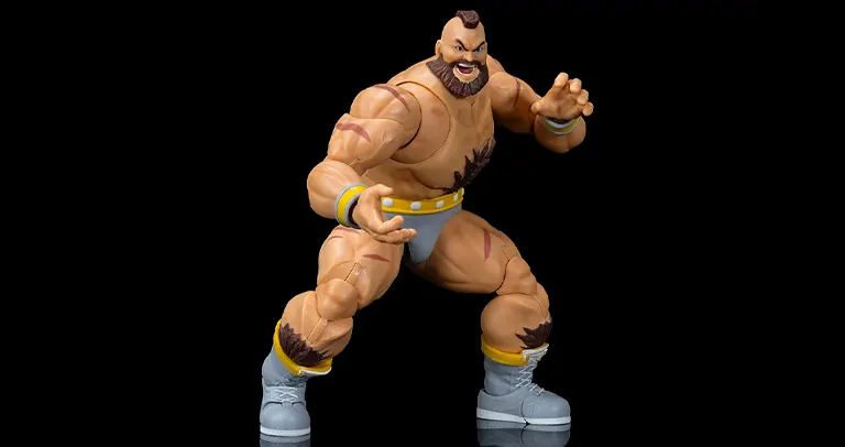 Jada Toys Zangief Player 2 Figure Revealed for Ultra Street Fighter II 1 zangief player 2 action figure from jada toys