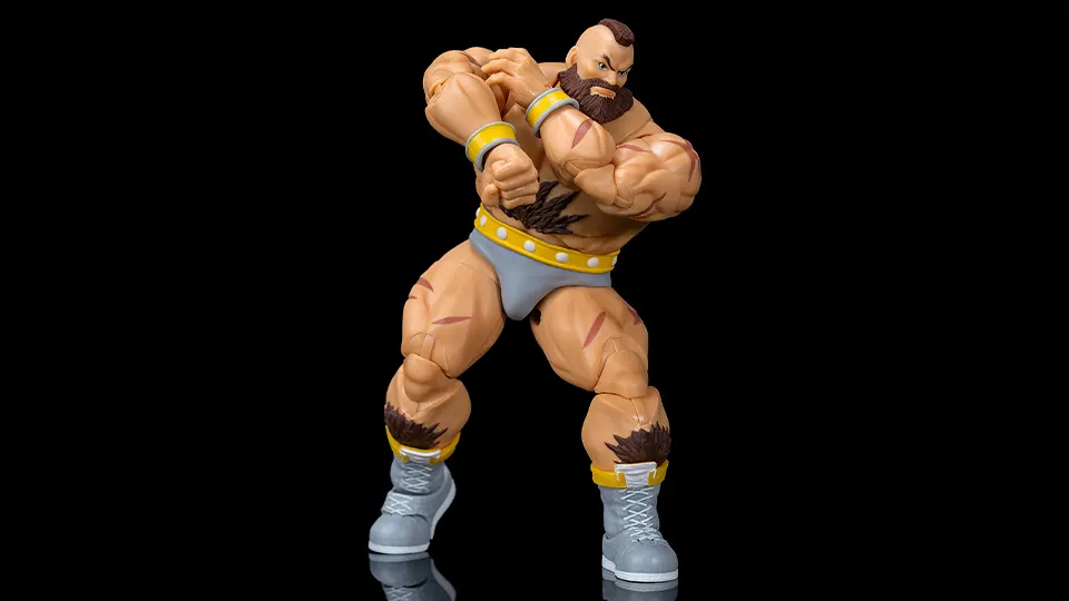 Jada Toys Zangief Player 2 Figure Revealed for Ultra Street Fighter II 8 zangief player 2 action figure jada toys